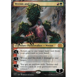 Magic löskort: Double Masters 2022: Wrenn and Six (Alternative Art) (Foil)