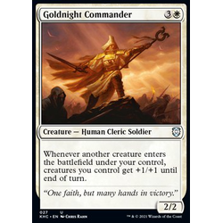 Magic löskort: Kaldheim Commander: Goldnight Commander