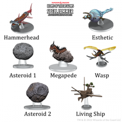 D&D Icons of the Realms: Ship Scale - Asteroid Encounters