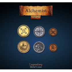 Metal Coins Alchemist (24 st)