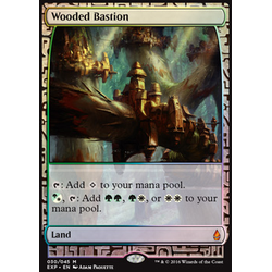Magic löskort: Expeditions: Wooded Bastion