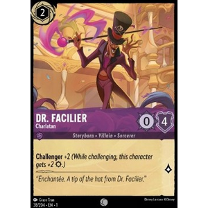Lorcana Löskort: The First Chapter: Dr. Facilier - Charlatan