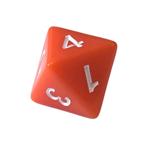 Opaque: Orange/White (D8)