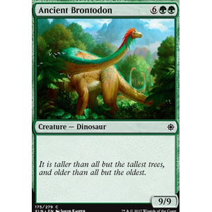 Magic löskort: Ixalan: Ancient Brontodon