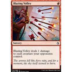Magic löskort: Amonkhet: Blazing Volley