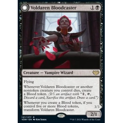 Magic löskort: Innistrad: Crimson Vow: Voldaren Bloodcaster // Bloodbat Summoner