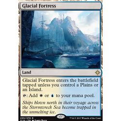 Magic löskort: Ixalan: Glacial Fortress