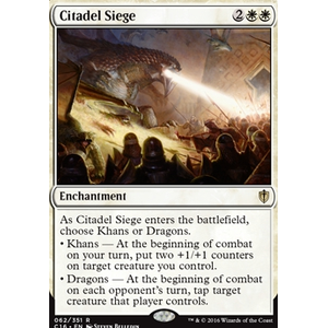 Magic löskort: Commander 2016 Citadel Siege