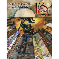 13th Age RPG: Fire & Faith Map Folio