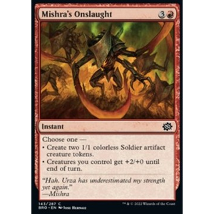 Magic löskort: The Brothers' War: Mishra's Onslaught