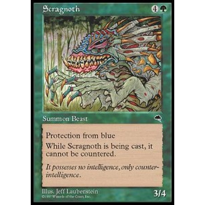 Magic löskort: Tempest: Scragnoth