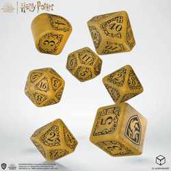 Harry Potter: Hufflepuff Modern Dice Set - Yellow (7)