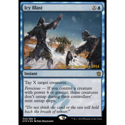 Magic löskort: Khans of Tarkir: Icy Blast (Prerelease Foil)