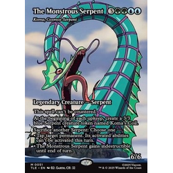 Magic löskort: Avatar: The Last Airbender: Eternal: Koma, Cosmos Serpent