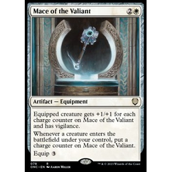 Magic löskort: Commander: Phyrexia: All Will Be One: Mace of the Valiant