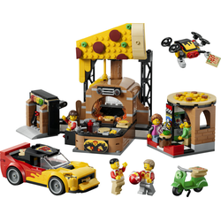 LEGO City Pizzahemkörning med fordon 60496