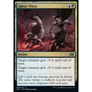 Magic löskort: Double Masters 2022: Agony Warp (Foil)