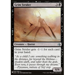 Magic löskort: The List: Grim Strider