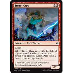 Magic löskort: War of the Spark: Turret Ogre