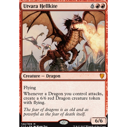 Magic löskort: Commander 2017: Utvara Hellkite