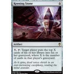 Magic löskort: Commander 2016: Keening Stone