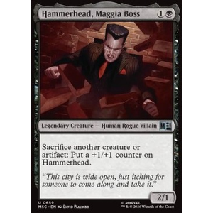 Magic löskort: Commander: Marvel Super Heroes: Hammerhead, Maggia Boss