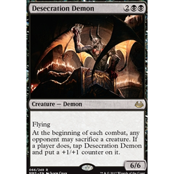 Magic löskort: Modern Masters 2017: Desecration Demon