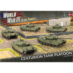 Swedish Centurion Tank Platoon