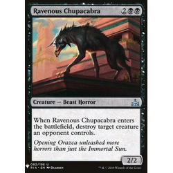 Magic löskort: Mystery Booster: Ravenous Chupacabra