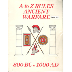 A to Z Rules, Ancient Warfare