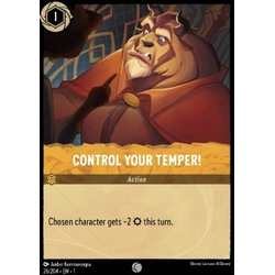 Lorcana Löskort: The First Chapter: Control Your Temper!