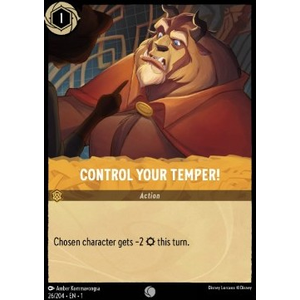 Lorcana Löskort: The First Chapter: Control Your Temper!