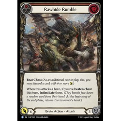 FaB Löskort: Heavy Hitters: Rawhide Rumble (Red)