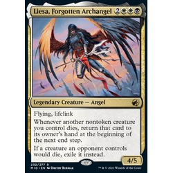 Magic löskort: Innistrad: Midnight Hunt: Liesa, Forgotten Archangel