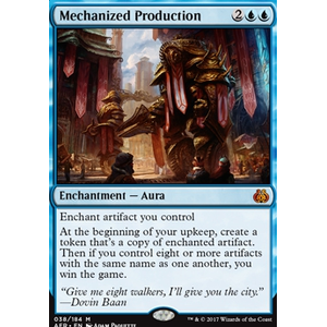 Magic löskort: Aether Revolt: Mechanized Production