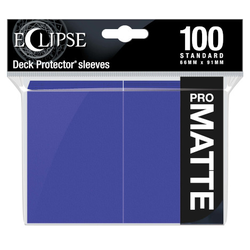 Card Sleeves Standard Pro-Matte Eclipse Purple 66x91mm (100) (Ultra Pro)