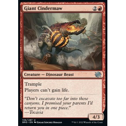 Magic löskort: The Brothers' War: Giant Cindermaw