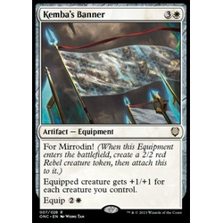 Magic löskort: Commander: Phyrexia: All Will Be One: Kemba's Banner