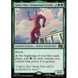 Magic löskort: Commander: Marvel Super Heroes: Giant-Man, Gargantuan Genius