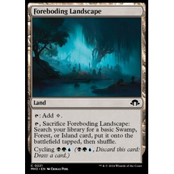 Magic löskort: Modern Horizons 3: Foreboding Landscape (Foil)