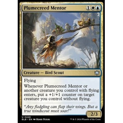 Magic löskort: Bloomburrow: Plumecreed Mentor (Foil)
