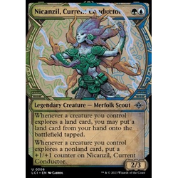 Magic löskort: The Lost Caverns of Ixalan: Nicanzil, Current Conductor (alternative art) (Foil)