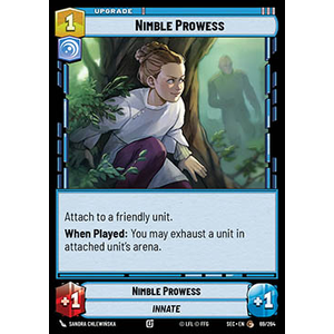 Star Wars: Unlimited Löskort: Secrets of Power: Nimble Prowess