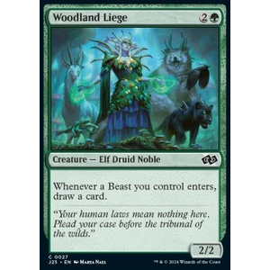 Magic löskort: Magic: Foundations Jumpstart: Woodland Liege