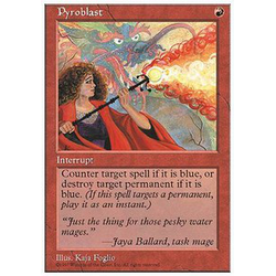 Magic löskort: 5th Edition: Pyroblast