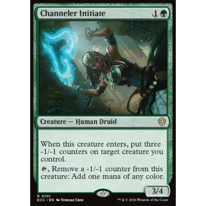 Magic löskort: Magic: Commander: Lorwyn Eclipsed: Channeler Initiate