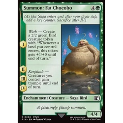 Magic löskort: Magic: The Gathering - FINAL FANTASY: Summon: Fat Chocobo
