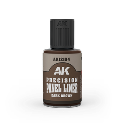 Precision Panel liner: Dark Brown - Enamel (30ml)