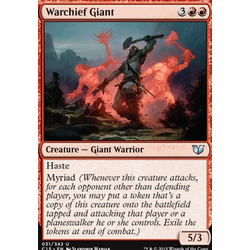 Magic löskort: Commander 2015: Warchief Giant