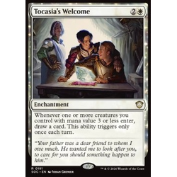 Magic löskort: Commander: Secrets of Strixhaven: Tocasia's Welcome